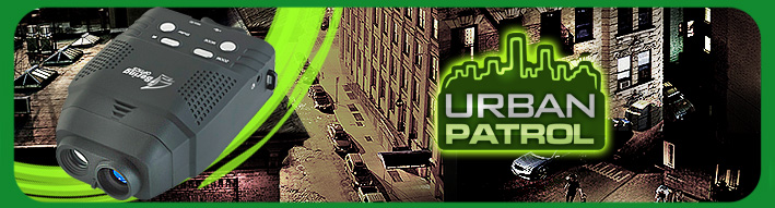 Дневно ночная камера Urban Patrol с цифровым zoom и цифровой записью
